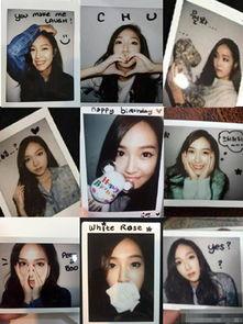 明星拍立得照片,拍立得照片背后的故事