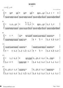 网红音乐简谱钢琴版本,旋律与指尖的浪漫邂逅