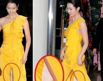 明星穿丝袜走光集锦,明星时尚失误大揭秘